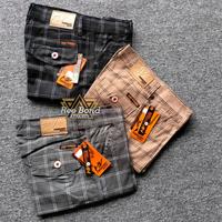 Gambar Celana Pendek Pria Tartan Motif kotak - kotak Chino Bahan Melar Casual Jumbo Big Size 27-44 Distro surfing Pantai - hitam, 27 dari ReeBond Apparel undefined 2 Tokopedia
