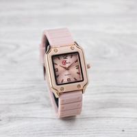 Gambar Gvtech Kotak Fashion Women'S Watches - Jam Tangan Wanita Kekinian 2025 Tali Silikon Lentur Model Kotak Elegan Jam Tangan Persegi Panjang - Cream, GV Tech Kotak dari Megatime Watches undefined 2 Tokopedia