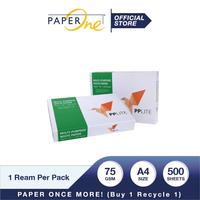 Gambar PP Lite Kertas A4 75gr Copier 1 Rim (500 lembar) Kertas HVS dari PaperOne Indonesia undefined 3 Tokopedia