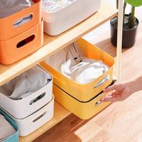 Gambar Kotak Penyimpanan Serbaguna / Storage Box / Keranjang Plastik Tempat Wadah Makanan Snack Bumbu Kosmetik Alat Tulis Multifungsi - PUTIH S dari Aven Indonesia undefined 4 Tokopedia