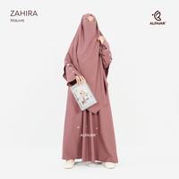 Gambar Abaya Kaftan Gamis Mewah Muslimah Lebaran Syari Casual ZAHIRA anti UV by Alfajar Griya Muslim - Hitam, S, Abaya Only dari Alfajar Griya Muslim undefined 3 Tokopedia