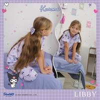 Gambar LIBBY Sanrio Bundling Perlengkapan Bayi Kuromi Cinnamoroll Hello Kitty My Melody (3 Pcs) Bedong | Sarung Tangan & Kaki Bayi | Topi Tali | Slaber - PAKET 3 Item KU S1 dari Libby Baby Indonesia undefined 4 Tokopedia