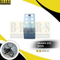 Gambar kawasaki W175 Skidplate Custom - Engine guard - mud guard dari Bengkel Teras BEARS undefined 1 Tokopedia