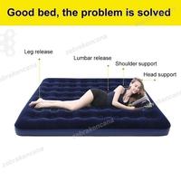 Gambar 【186X75X22cm】Sleefy Matras Tidur Kasur Angin Pompa Tiup Double Air Bed / Kasur Angin Termasuk Bantal kasur angin pompa otomatis kasur tiup Double Kasur Tiup Air Bed Queen Kemah Indoor dan Outdoor Anti-kempes Kasur - 186*75*22cm dari KARTIKA PRISSILIA-6Q2BinCQH0 undefined 5 Tokopedia