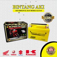 Gambar Aki Mio Soul Mio GT Mio m3 Mio J SUPERCHARGE GOLD GTZ5S Accu Gel Motor Asli Motorcycle dari Bintang Aki undefined 1 Tokopedia