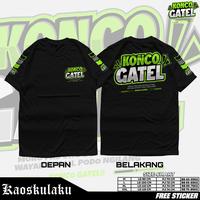 Gambar TSHIRT KONCO GATEL ATAU KAOS DISTRO RACING BAHAN KATUN CVC ADEM NYAMAN DAN GAK BIKIN GERAH - MARRUN, XXL dari Kaoskulaku_NEW undefined 2 Tokopedia
