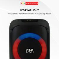 Gambar TANAKA Party Box Speaker Portable Bluetooth Karaoke Wireless Mic Garansi Resmi 1 Tahun dari Tanaka Elektronik Indonesia undefined 5 Tokopedia