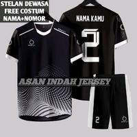 Gambar Jersey Bola Dewasa Berkualitas dengan Nama dan Nomor Punggung Gratis - Baju, Sport - Ota hitam p naruto, XL (sablon) dari ASAN INDAH JERSEY_NEW undefined 2 Tokopedia