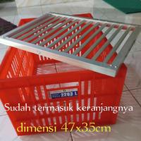 Gambar Bak Sortir Lele Alat Sortir Ikan Lele Aluminium Pengganti Ember Sortir Lele Dimensi 47x35cm Ringan Kuat Tidak Luka Ikan Kode 2203 - isi8/kg, alumunium saja dari Qastollele undefined 1 Tokopedia