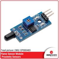 Gambar Flame Sensor Module Sensor Api dari EasyWare Electronics undefined 1 Tokopedia
