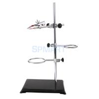 Gambar Lab Supplies Beaker Tube Clamp Head Loop +Tube Clamp Gauze Mat Tripod Stand Laboratory Chemistry Experiment Kits dari Arkana77 undefined 2 Tokopedia