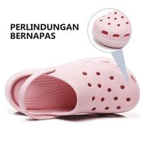 Gambar YUTU Sandal Fuji Polos Selop Wanita SendalCewek Slip On Sendal Wanita Wedges TerbaruKekinian Karet sandal  lebaran  2025  sandal tinggi sandal  wanita  cross  sandal slop karet sandal slop casual sandal slop tebal - Hitam, 35/36 dari Anak-anak Home undefined 2 Tokopedia
