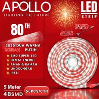 Gambar Strip light / Lampu Selang Colok langsung nyala Merah Putih Kelap Kelip Edisi Spesial Agustusan | Lampu tumbler hias - Lampu selang merah putih 5 meter dari Ishanastore93 undefined 1 Tokopedia