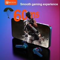Gambar MIXIO X22 TWS Gaming Bluetooth Earphone Super Bass True Wireless Earbuds - X22 Gaming  dari MIXIO Audio undefined 4 Tokopedia