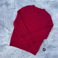 Gambar Sweater Polo Ralph Lauren Cableknit Rajut Full Kepang Lava Red dari Vannatic Streetwear undefined 5 Tokopedia