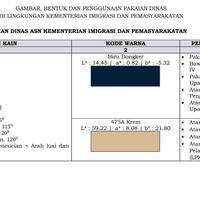 Gambar Kain Bahan Asn Kementerian Imigrasi dan Pemasyarakatan / Kain Bahan Seragam Kemenimipas Safety - imipas - Cream, 0,5 Meter dari AANATRIBUT undefined 5 Tokopedia