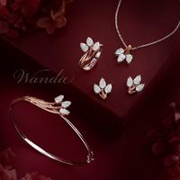 Gambar Gelang Berlian Wanda - Maple 0.3 - Two Tone - Bangle dari Wanda House Of Jewels undefined 3 Tokopedia