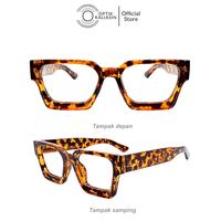 Gambar Frame Kacamata vintage pria wanita square kotak bold tebal skena full frame virgil - Black dari OPTIK KALIASIN undefined 5 Tokopedia