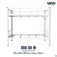 Gambar Metal bunk bed Uno URB 90 W ranjang susun besi ranjang tingkat untuk ukuran kasur 90 cm dari Relasi Kantor undefined 1 Tokopedia