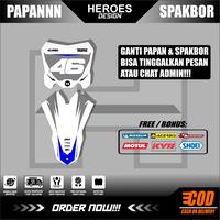 Gambar Stiker Decal Papan dan Spakbor CRF 150L 450 250 RMZ STANDART Kece Abiesss Heroes Design 25.15 Glosy Montor Motorcycle - Orange, Standart Vniyl Doff dari Heroes Design undefined 2 Tokopedia