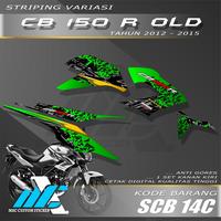 Gambar STRIPING VARIASI CB 150R PERTAMA / STIKER LIS MOTOR HONDA CB 150R OLD 2012 - 2015 / SCB 14 dari harisahop546 undefined 3 Tokopedia