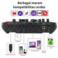 Gambar F999+T240 Soundcard  Microphone Full set of equipment for live Streaming dari Luckycell29 undefined 3 Tokopedia