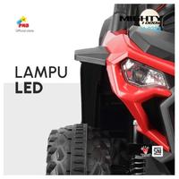 Gambar Mainan Anak Mobil Aki M9388 MIGHTY 1000S - PMB Toys dengan Remote Control dan Sabuk Pengaman - Lampu/KADO ANAK/HADIAH ANAK/MOBILAN REMOT MURAH - MERAH dari Ghano Baby Shop & Toys undefined 4 Tokopedia