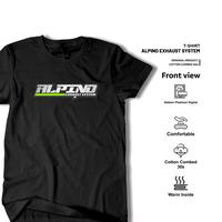 Gambar Baju Kaos Distro Alpino Exhaust System T-shirt Viral Pria Wanita Terbaru 100% Katun Combed Atasan Dewasa - Hitam, S, Combed 30S dari BelanjaNowOfficial undefined 1 Tokopedia