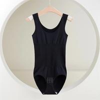 Gambar Bodysuit Shapewear Seamless / Korset Bodysuit Pembentukan Badan Pengecil Perut Buncit - BB071 - HItam, S(40-50kg) dari inoutclothing undefined 5 Tokopedia