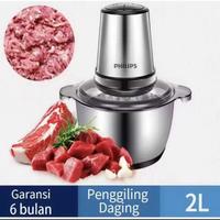 Gambar Bisa cod PHILIPS Penggiling Daging 2L Blender Chopper Penggiling Daging Listrik 250W Food Chopper 2 Liter dari Resolving Duplicate undefined 3 Tokopedia