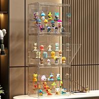 Gambar 【COD】Full Acrylic Blind Box Transparent Boxe Bangunan Kotak Buta Akrilik Box Figure Box  Kotak Penyimpanan Transparan Kotak  Rak Pajangan Display Box penyimpanan kotak  tisu tempat  dalaman Transparent Boxe Bangunan SALVO - Transparan dari Orderly Home.ID undefined 1 Tokopedia