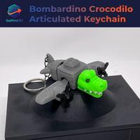 Gambar Bombardino Crocodilo Keychain Articulated Italian Brainrot Figure - Gantungan Kunci Artikulasi Meme dari GoPrint 3D undefined 5 Tokopedia
