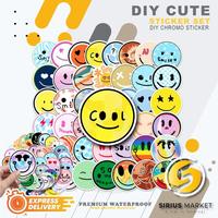 Gambar 45 PCS Stickers Series Smiley Sticker Face Smile Waterproof dari KabutGunung undefined 1 Tokopedia