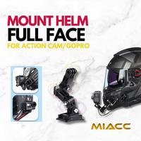 Gambar Holder Mount Helm Motor Full Face Action Camera GP20 Hitam - Dudukan Khusus untuk Kamera Aksi Seperti GoPro & Xiaomi Yi - Cocok untuk Motocross, Ski, Downhill, Panjat Tebing dari MiAcc undefined 1 Tokopedia