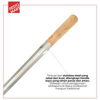 Gambar Wok Ladle 51 cm / Eagle Beak Frying Ladle #3 RESTOMART Stainless Steel (2217028) (F11) - 2pcs dari Restomart Kitchen Solution undefined 5 Tokopedia