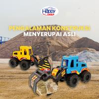 Gambar Mainan Mobil Mobilan JUMBO BIG Excavator BEKO Besar Konstruksi Free Tali bisa di Tarik Tanpa Baterai Anak Laki-Laki Happy Truck dari Acosta Mainan Anak undefined 3 Tokopedia