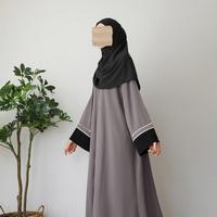 Gambar IGAYANA - Abaya Azizah Sabrina Anti UV Set HIjab Wanita Remaja Dewasa Muslim Gamis Lebaran - MAHOGANY, S - M dari IGAYANA GAMIS undefined 4 Tokopedia