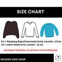 Gambar Sweater Unisex Dewasa Varian Elite 101 - Crewneck/Hoodie KOREA Real Pict Termurah - Panjang, Wanita dari Second Chic Shop undefined 4 Tokopedia