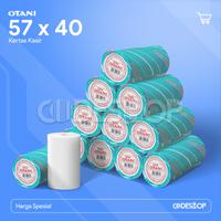Gambar KERTAS STRUK THERMAL 58 X 40 OTANI BLACK MURAH KERTAS PRINTER BLUETOOT - Otani 57x40 dari Codeshop Surabaya Barat undefined 1 Tokopedia