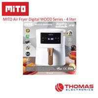 Gambar Digital Air Fryer Mito Original Garansi Resmi - MITO AIR FRYER - Pink Kayu dari Thomas Elektronik undefined 1 Tokopedia