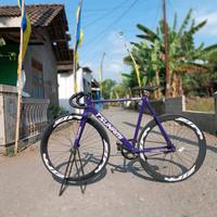 Gambar Fixie Tsunami snm 100 Warna Ungu ~ Warna Dan Ukuran Bisa Request Sesuai Selera - Doltrap dari Cbr Allbikes undefined 4 Tokopedia