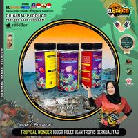 Gambar TROPICAL WONDER 100gr Terlaris Pelet pakan ikan Cupang, Molly, Guppy, Discus ikan hias tropis dari elbarcafeed aquatic petshop undefined 1 Tokopedia