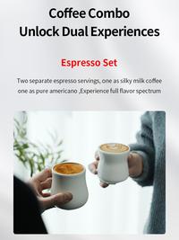 Gambar MHW-3BOMBER Aura Series Ceramic Cup 150ml – Espresso Coffee Cup Coffee Cup Tea Cup For Latte CoCoa Cappuccino Cangkir Kopi Ceramic keramik Premium  MHW 3 BOMBER MHW3BOMBER - White-Thick dari Trosten undefined 4 Tokopedia