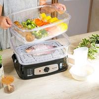 Gambar IDEALIFE - Food Steamer – Pengukus Makanan - IL–114C (3 Layer)  kukusan dari YONZENI21 undefined 2 Tokopedia