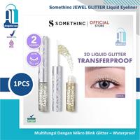Gambar SOMETHINC MAKEUP Jewel Glitter Liquid Multipurpose Glitter Eye Makeup - Multipurpose Silver dari Angela Lee undefined 2 Tokopedia