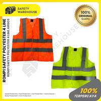 Gambar Argos Rompi Safety Proyek Polyester 4line Scothlight / Safety Vest Polyester 4 Line Argos - Orange dari Safety Warehouse undefined 1 Tokopedia