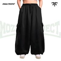 Gambar Mozzaproject Celana Panjang Sweatpants Baggy Balon Cargo Basic - Hitam, M dari Mozzaproject_NEW undefined 1 Tokopedia