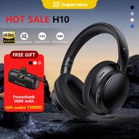 Gambar 【RAMADAN PROMO】Thinkplus X Supernova H10 Headphone Bluetooth Wireless Headset Earphone 5.4 - Hitam dari THINKPLUS INDO undefined 1 Tokopedia