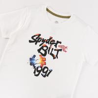 Gambar Spyderbilt Kaos Lengan Pendek Anak Anak Stracom Tencel Kids Tee Planet Surf - WHITE, XS dari Planet Surf undefined 3 Tokopedia