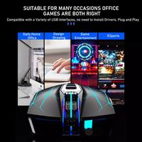 Gambar Mouse Gaming AULA S50 – 2400DPI - RGB Breathing - Macro - 7 Buttons dari AULA Gaming undefined 2 Tokopedia
